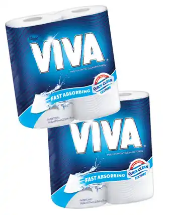 Kleenex viva paper towel twin pack