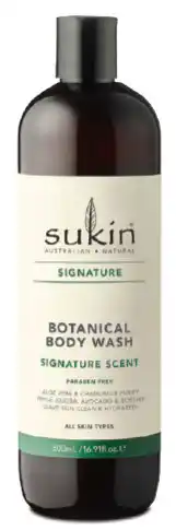 Cincotta Chemist Sukin botanical body wash 500ml offer