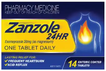 Cincotta Chemist Zanzole 24hr 20mg 14 tablets offer