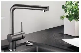 Bing Lee Blanco single lever pull-out mixer tap offer