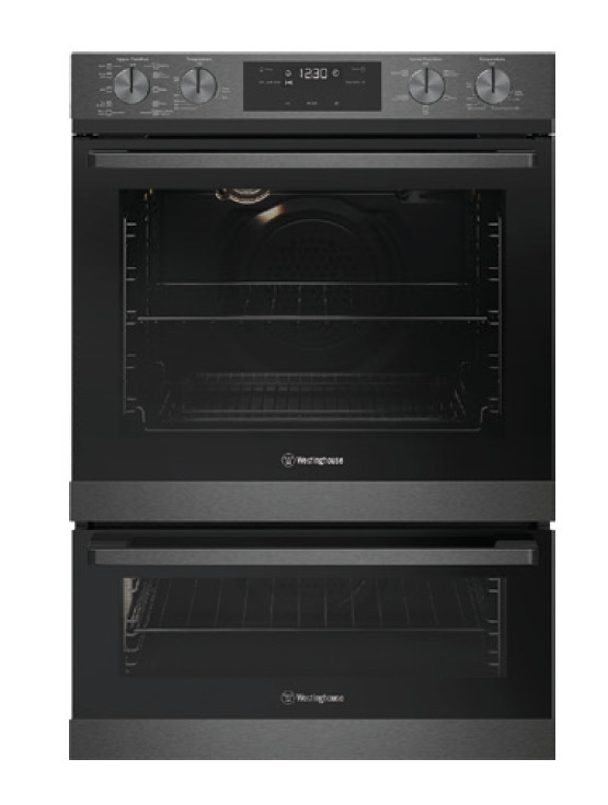 Westinghouse 60cm builtin multifunction pyrolytic steam double oven