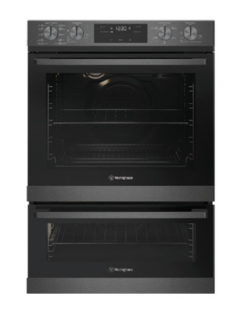 Bing Lee Westinghouse 60cm built-in multifunction pyrolytic steam double oven with airfry offer