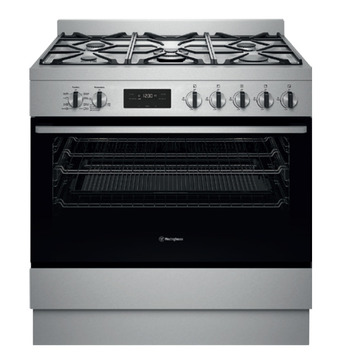 Bing Lee Westinghouse 90cm dual fuel freestanding cooker offer