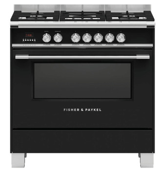 Bing Lee Fisher & paykel 90cm dual fuel freestanding cooker offer