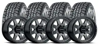 Tyreright 18x9 raceline defender 265/60r18 giti at70 110s offer