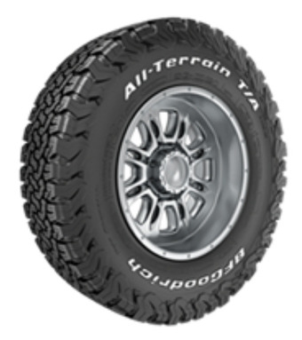 Tyreright Bf goodrich all terrain t/a k02 265/75r16 123r offer
