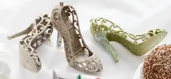 Harris Scarfe Soren 3pc 11.5cm glitter shoe green/ champ offer