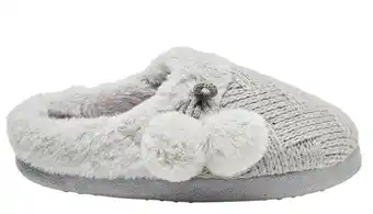 Harris Scarfe Sash & rose womens cable knit pom pom scuff offer