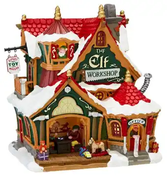 Lemax elf workshop