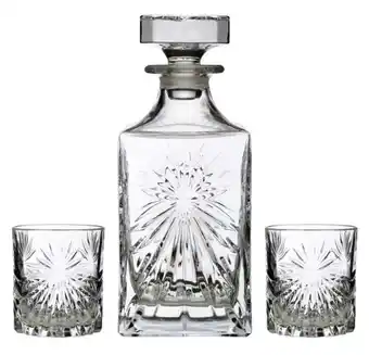 Harris Scarfe Casa domani grazia 3pc whisky set offer