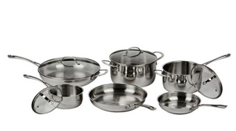 Harris Scarfe Swiss diamond 6pc premium steel cookset offer
