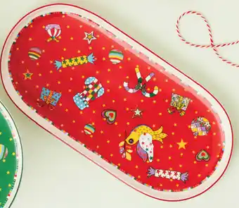 Harris Scarfe Maxwell & williams donna sharam wonderland loose servingware - oblong platter 30x15cm offer