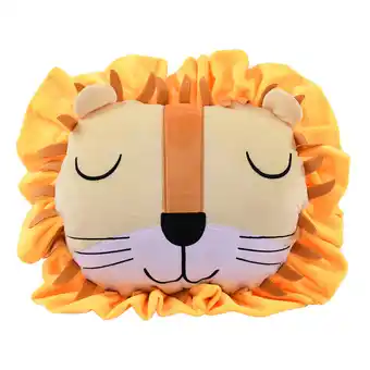 Happy kids lion novelty throw