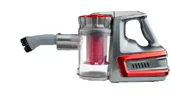 Harris Scarfe Lenoxx cordless rechargable 2-in-1 conversion handheld or extendable vacuum red pv605 offer