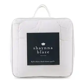 Shaynna blaze 85% duck down & 15% feather quilt qb