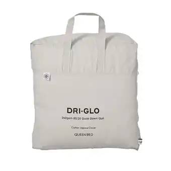 Harris Scarfe Dri glo 80% duck down & 20% feather quilt qb offer