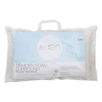 Harris Scarfe Soren memory foam surround pillow 2pk offer