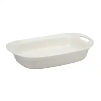 Corningware etch white ovenware oblong baker 2.85l