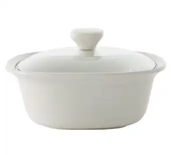 Harris Scarfe Corningware etch white ovenware round casserole 2.35l offer