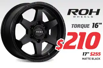 Bob Jane T-Marts 17" wheel - roh torque offer