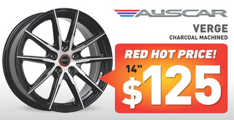 Bob Jane T-Marts 14" wheel - auscar verge offer