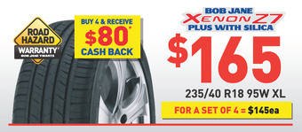Bob Jane T-Marts Tyre - bob jane xenon z7 plus with silica offer