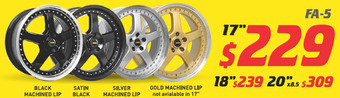 Bob Jane T-Marts 20"x8.5 wheel - forgeauto fa-5 offer