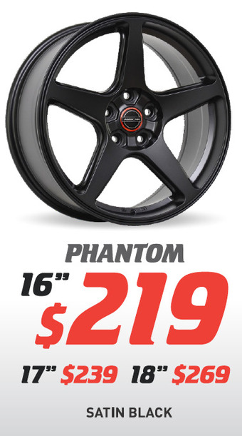 Bob Jane T-Marts 17" wheel - auscar phantom offer