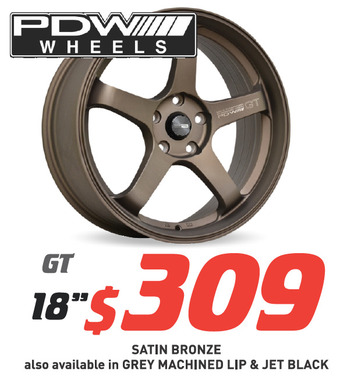Bob Jane T-Marts 18" wheel - pdw gt offer