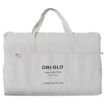 Harris Scarfe Dri glo talalay latex pillow contour offer