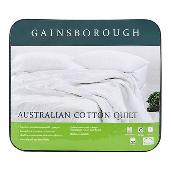 Gainsborough australian cotton quilt qb