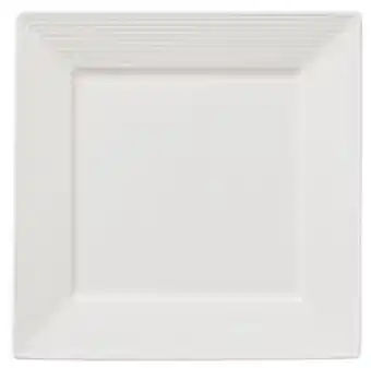 Casa domani evolve dinnerware & servingware 18cm square entree plate