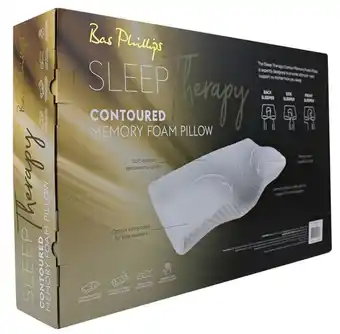 Harris Scarfe Bas phillips sleep therapy contour memory foam pillow offer