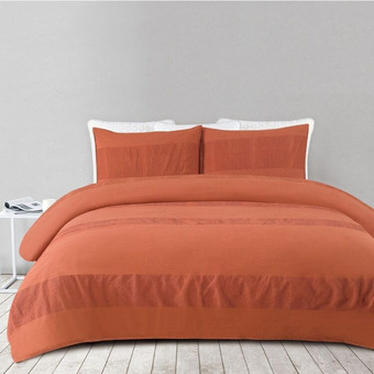Harris Scarfe Shaynna blaze storm cotton jacquard quilt cover set qb offer