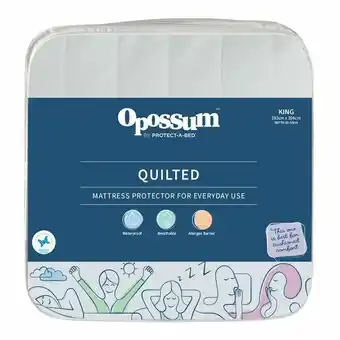Opossum quilted waterproof mattress protector kb