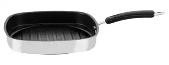 Harris Scarfe Stanley rogers pro form stainless steel cookware 26cm grill pan offer