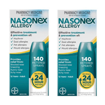 Nasonex allergy nasal spray 140 metered sprays