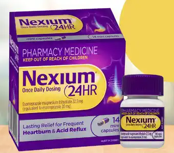 Nexium 24 hour mini capsules 14 pack