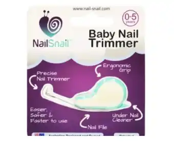 Superpharmacy Nail snail 3in1 baby nail trimmer offer