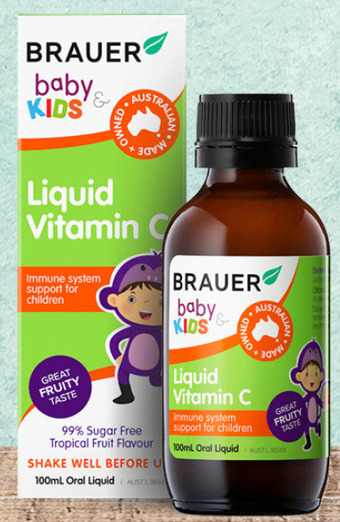 Brauer baby & kids liquid vitamin c 100ml