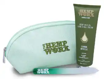 Hemp worx tlc for hands gift set - lemon