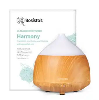 Bosistos harmony ultrasonic diffuser