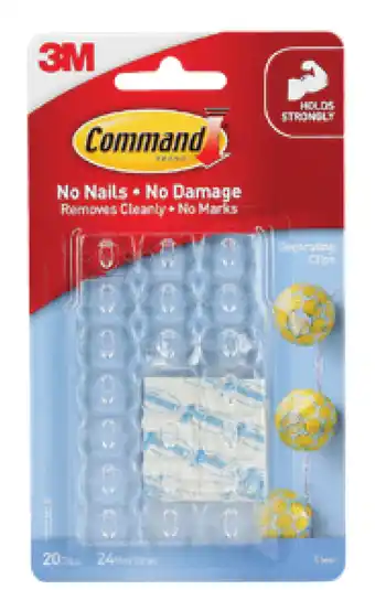 Australia Post Command mini clear hooks offer
