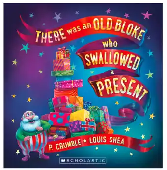 There was an old bloke who swallowed a present