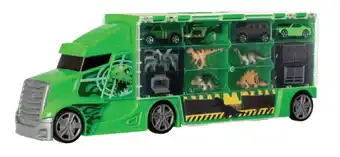 Tz car transporter & dino assortment