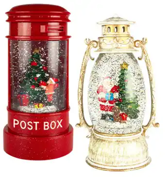 Australia Post Christmas vintage glitter lanterns offer