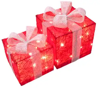 Australia Post Glitter led gift boxes offer