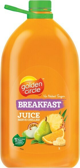 IGA Golden Circle Juice 3 Litre Selected Varieties offer