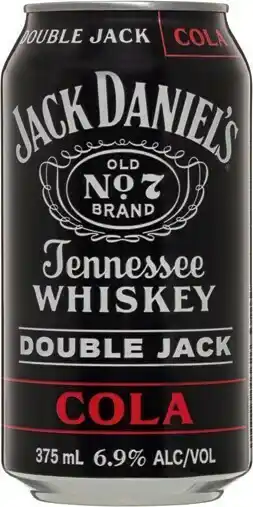 IGA Jack Daniel’s Double Jack & Cola 6.9% 10 Pack offer