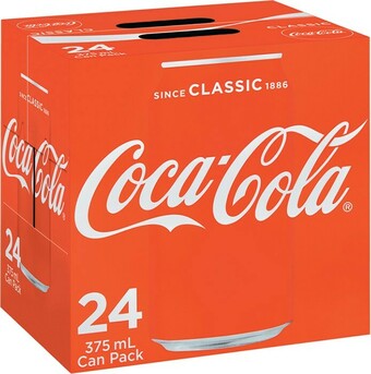 IGA Coca-Cola 24x375mL Selected Varieties offer